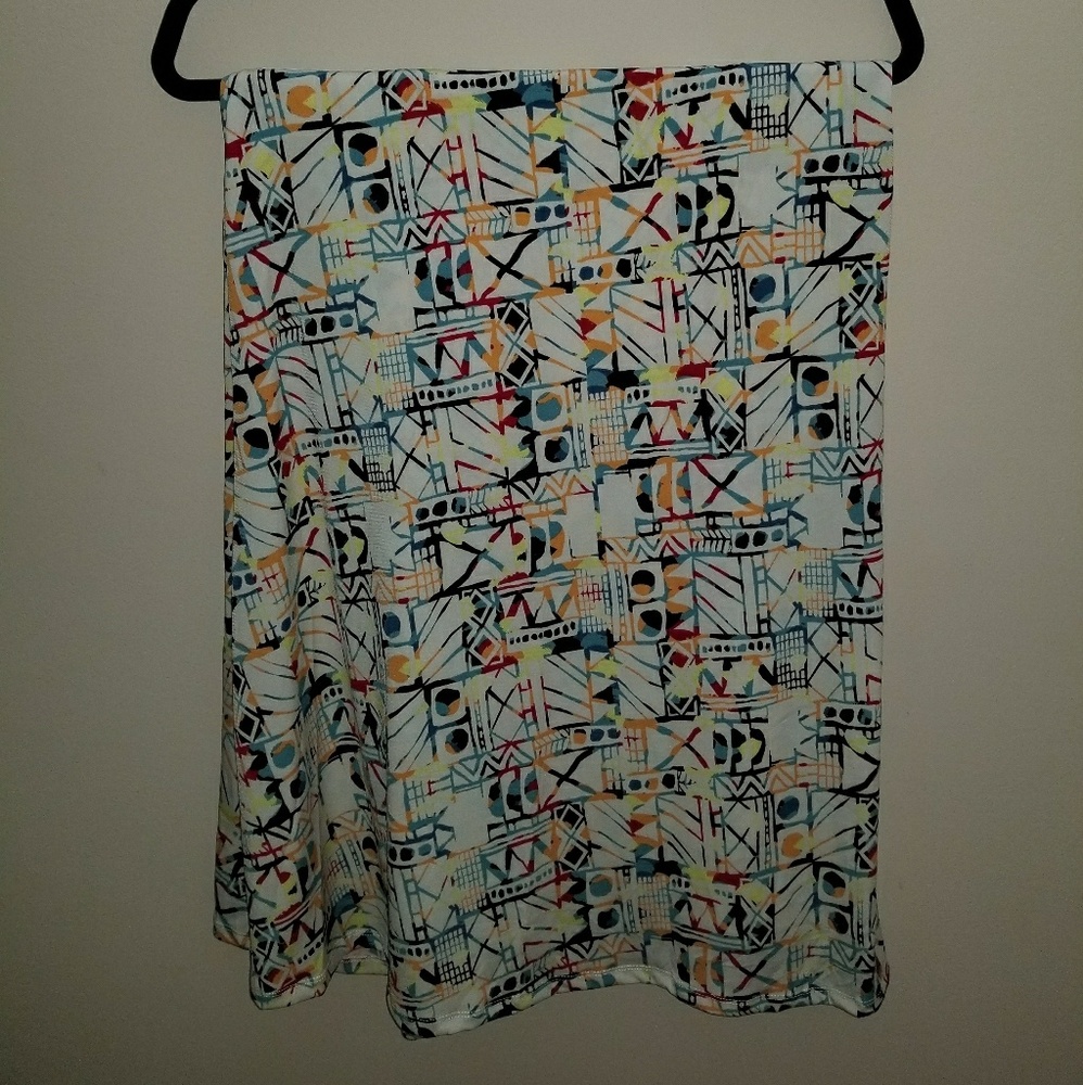 LuLaRoe 3XL Maxi Skirt